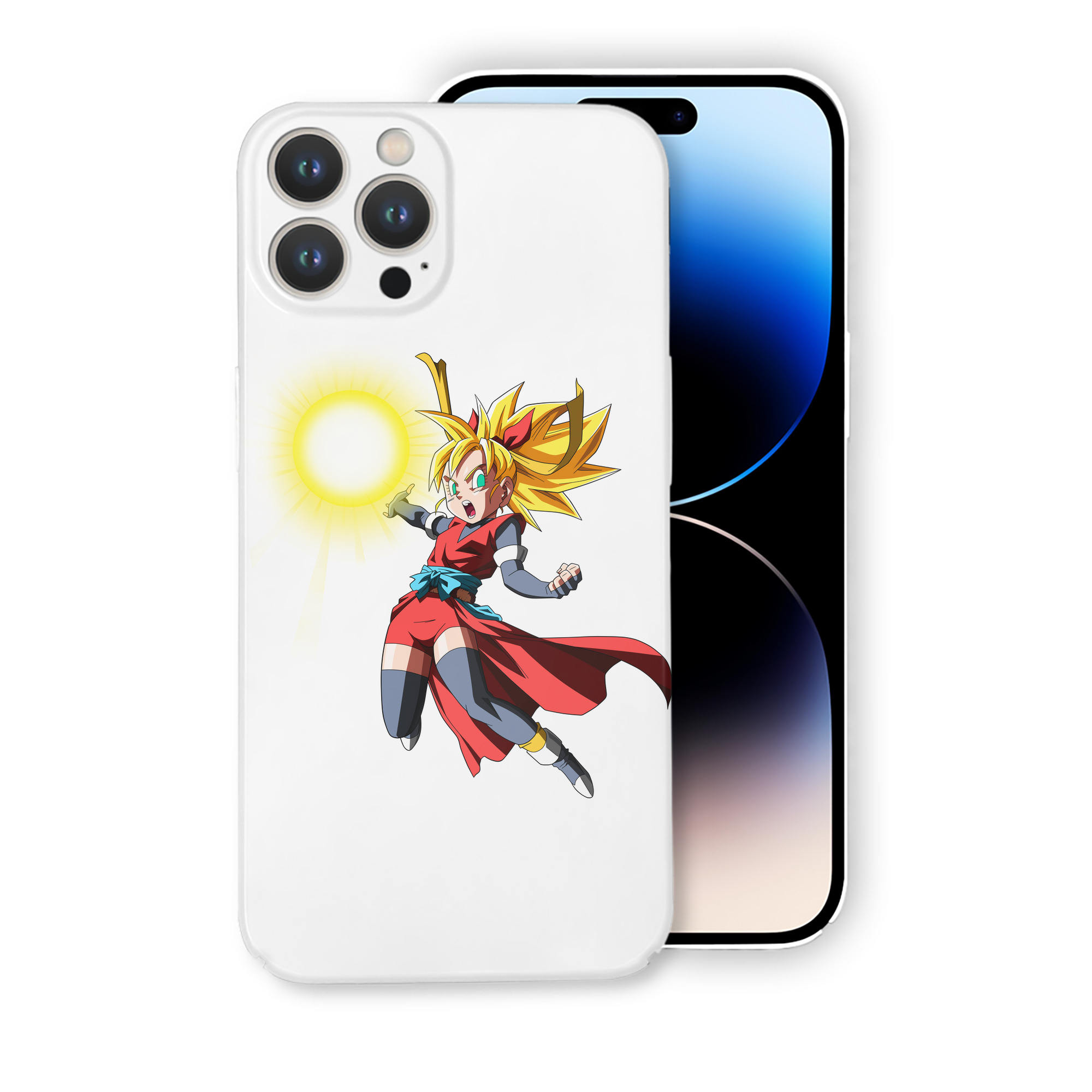 （画像用） ドラゴンボール カリフラ DRAGON BALL Caulifla 【iPhone 14シリーズ対応】ハードケース